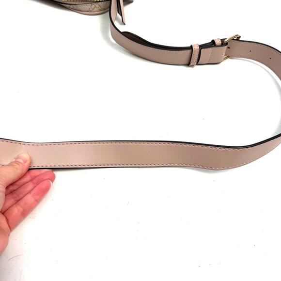 Nine West Tan & Blush Pink Small Crossbody Purse - Picture 7 of 9